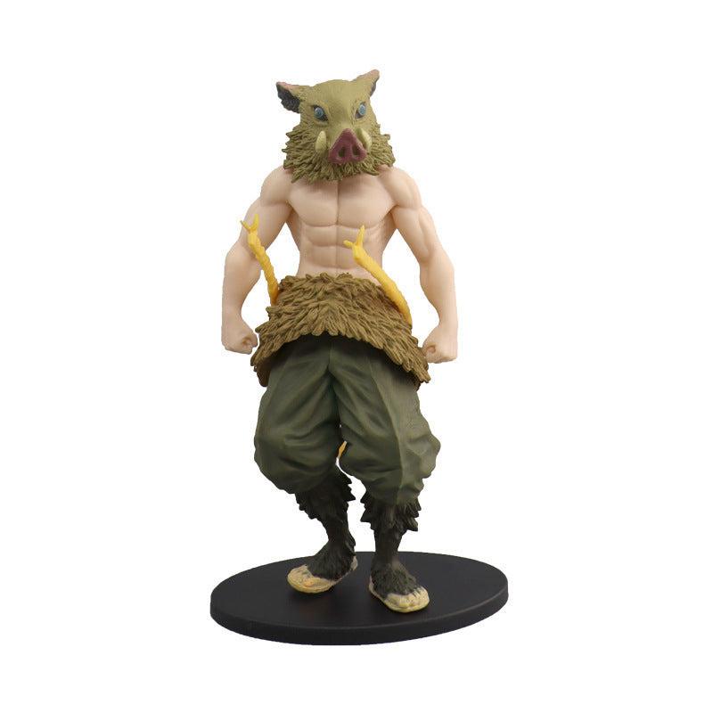 5pcs- Inosuke Mask standing Figure net price 130