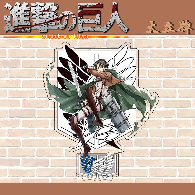 Pack of 2 Attack on Tittan Symbol  Acrylic standie (eff. Price 110)