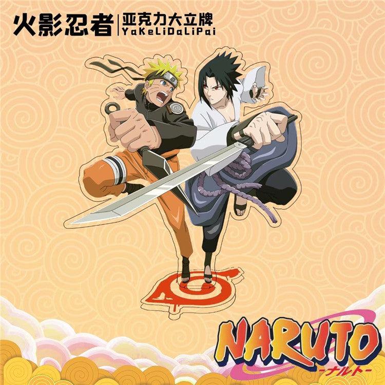 Pack of 2 Natuto sword Vs. Sasuke Acrylic standie (eff. Price 110)