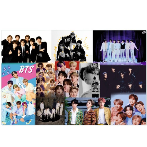 100 sheets - BTS wrapping sheets