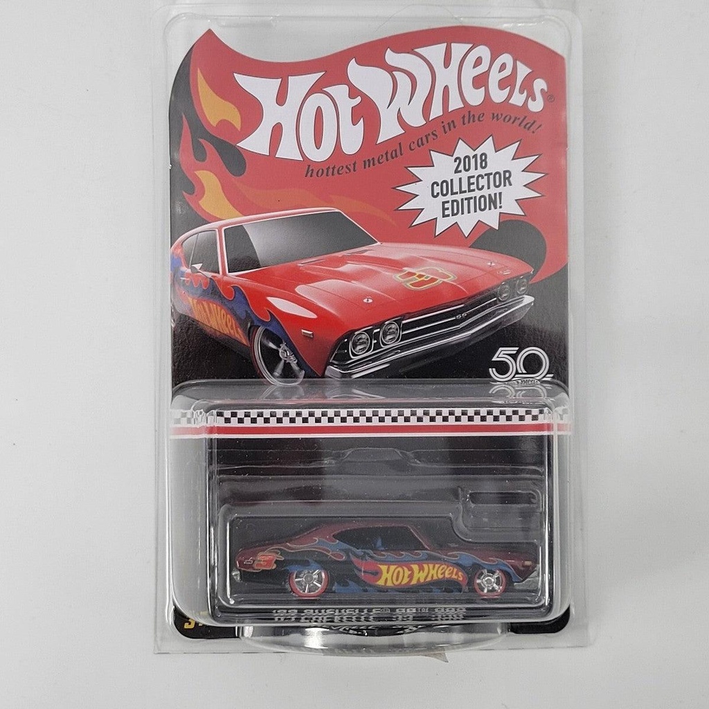 4 pcs -   (protector packing) Hote Wheels '69 Chevelle SS 396 from the 2018 Collector Edition series. net price 865