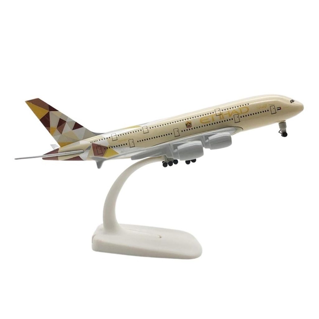 20 cm Airplane diecast model Etihad A380