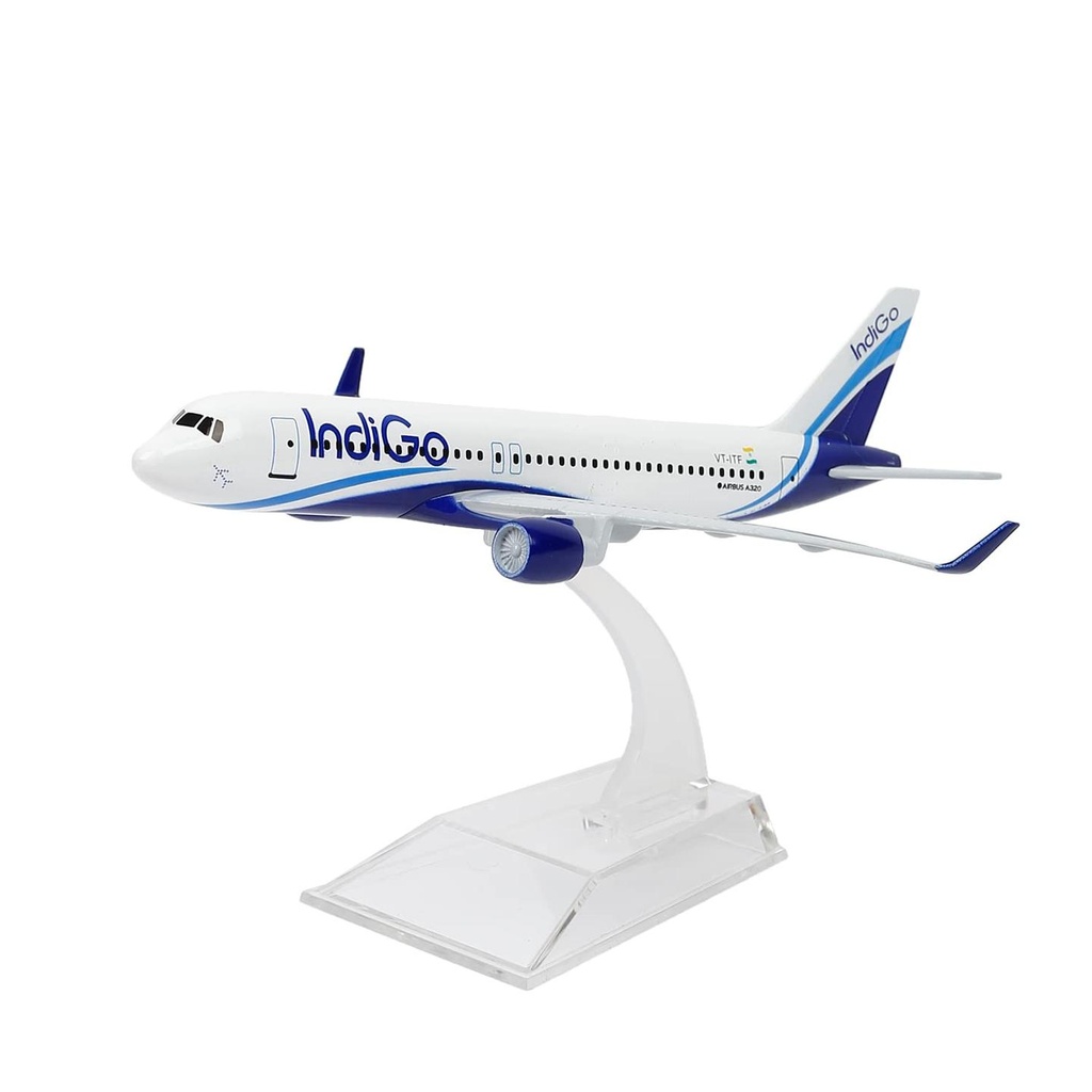 16 cm Airplane diecast model indiGO A320