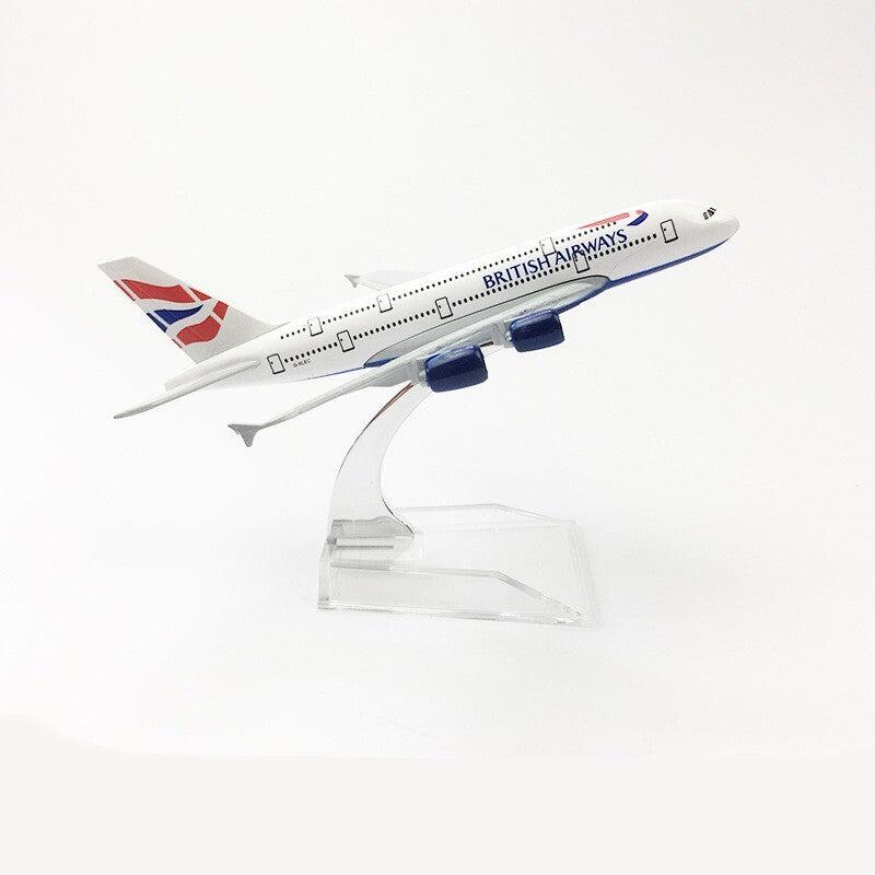 16 cm Airplane diecast model BRITISH AIR A380