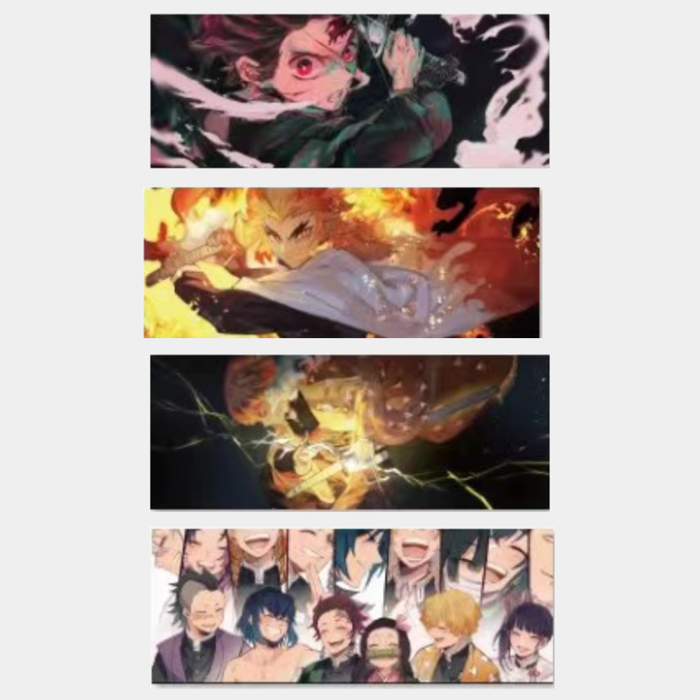 Demon slayer Mix design table mat (1 piece) only zenitsu