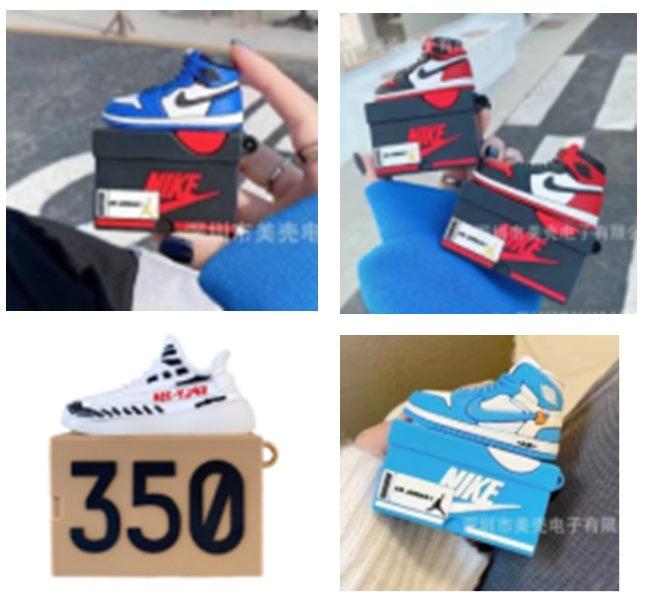 Pack of 3 Shoes Airpod Pro Silicone Case Net Price ₹ 65