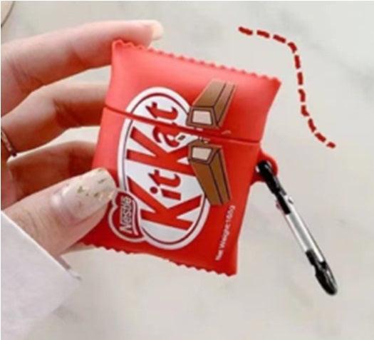 Pack of 3  Kitkat Airpod Pro Silicone Case Net Price 75 ₹