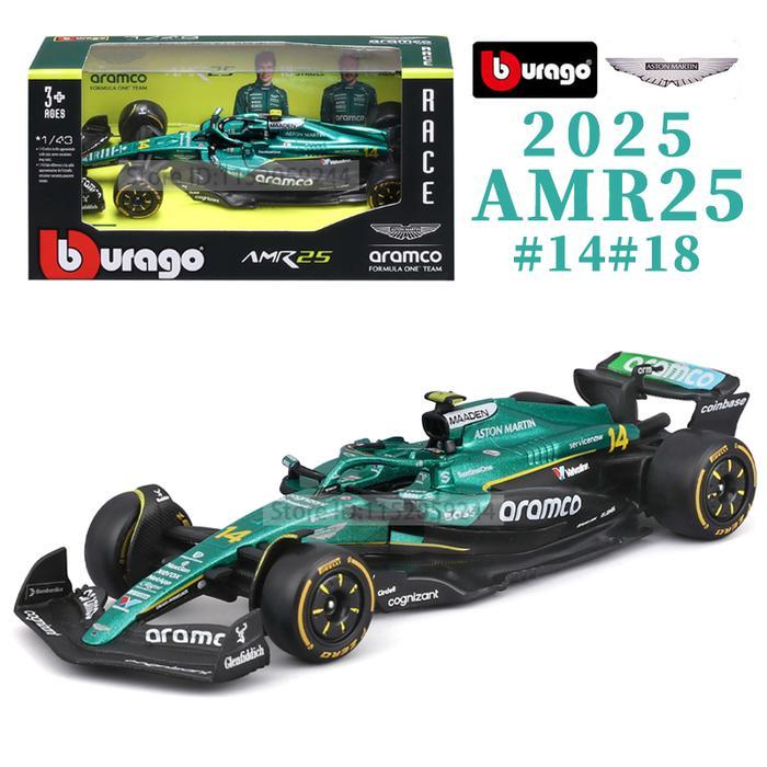 Bburago 1:43  Aston Martin AMR25 Lance Stroll 2025