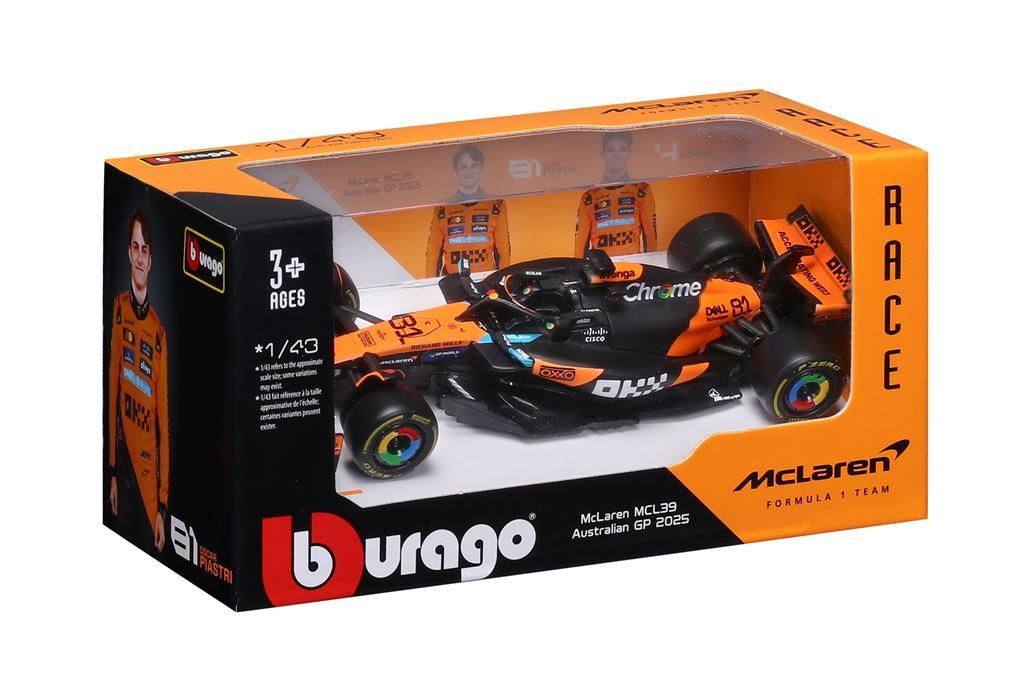 Bburago 1:43McLaren MCL39 Oscar Piastri 2025