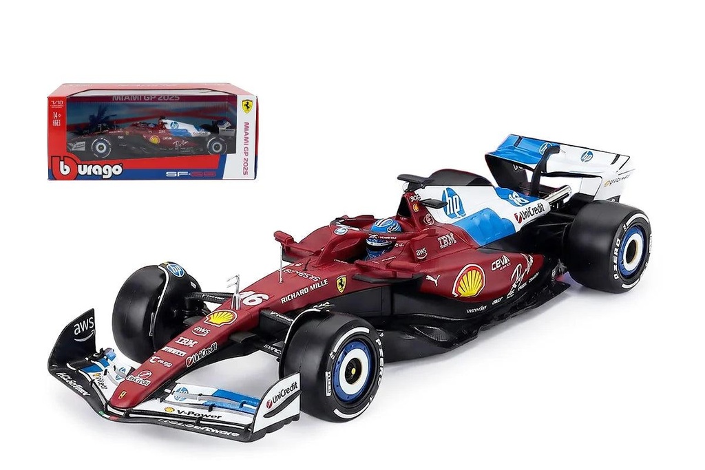 Bburago 1:43 Ferrari SF-25 Charles Leclerc 2025 #16