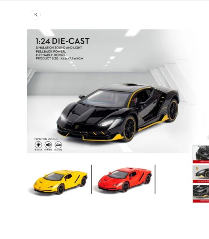 Lamburghini LP770 Centenario 1:24 diecast car ( Single box pack )