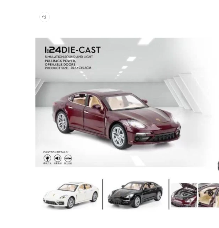 Porche 1:24 Diecast car ( single box pack )