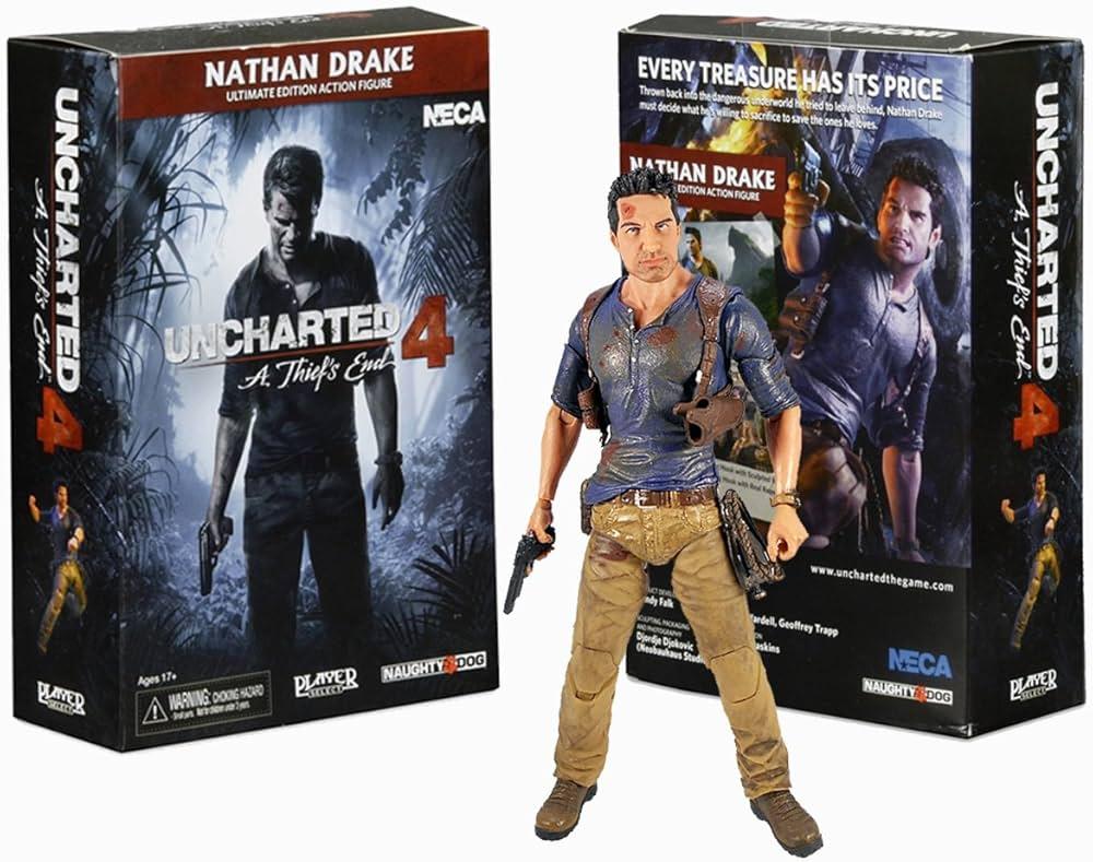 NECA Uncharted 4 Nathan Drake 7 Inch Ultimate Edition Collectible/Action Figure