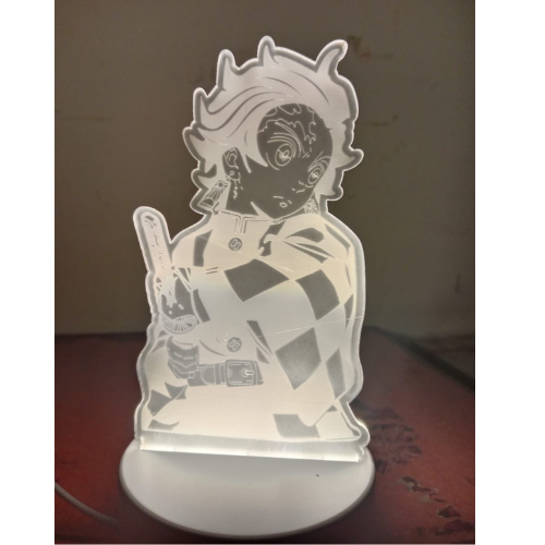 Tanjiro 3d lamp
