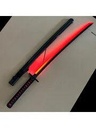 LED - Bleech 104 Cm Wooden Katana fully assembled (Red Light)