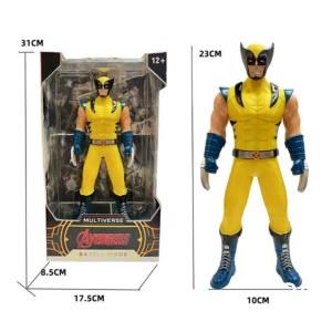 9-inch high  23CM imitation  wolvorene with mask, joints can rotat