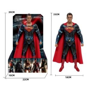 13 inch (34CM) high high quality pvc material Supaman, joint can rotate