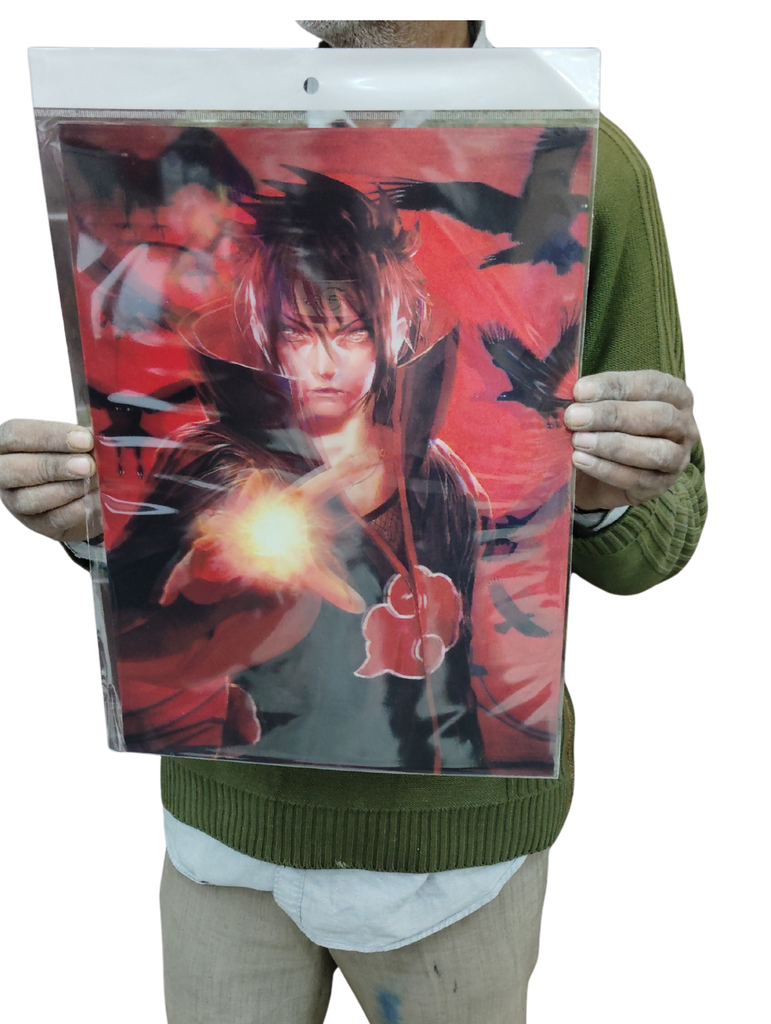 Itachi bats 3d poster pack of 2 ( eff price 90)