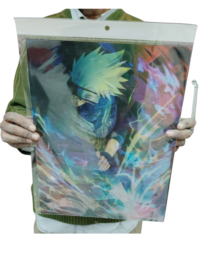 Kakashi 3d poster pack of 2 ( eff price 90)