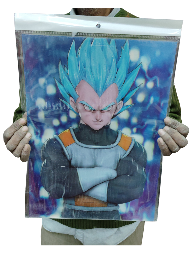 Vegeta blue 3d poster pack of 2 ( eff price 90)