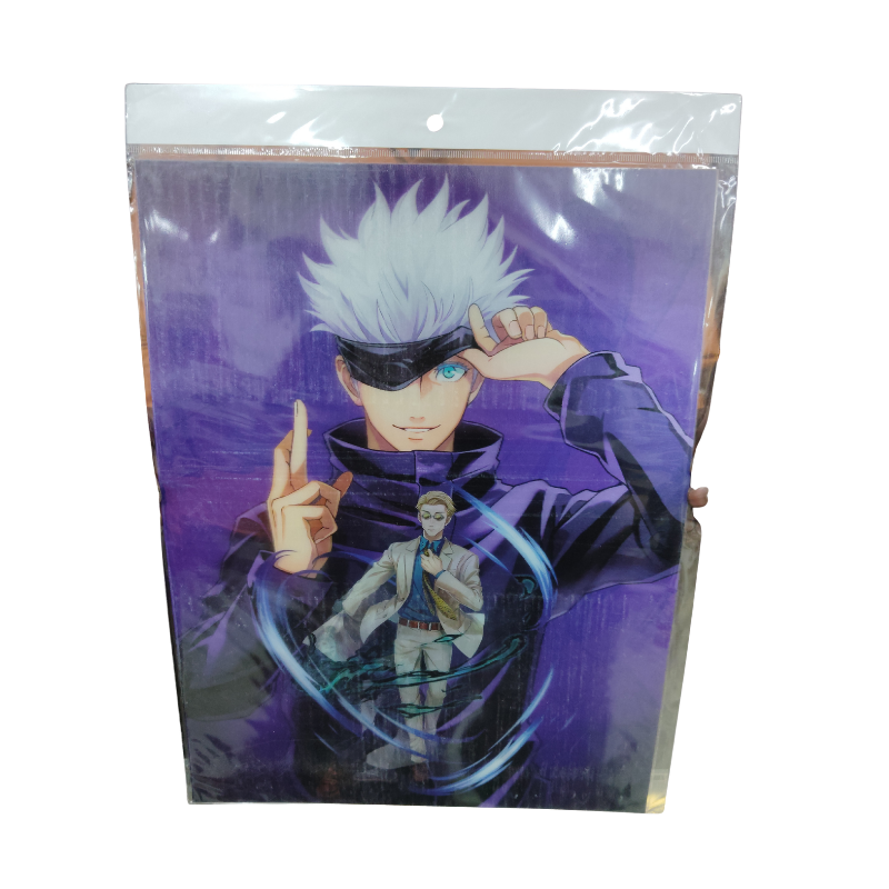 Gojo 3d poster pack of 2 ( eff price 90)