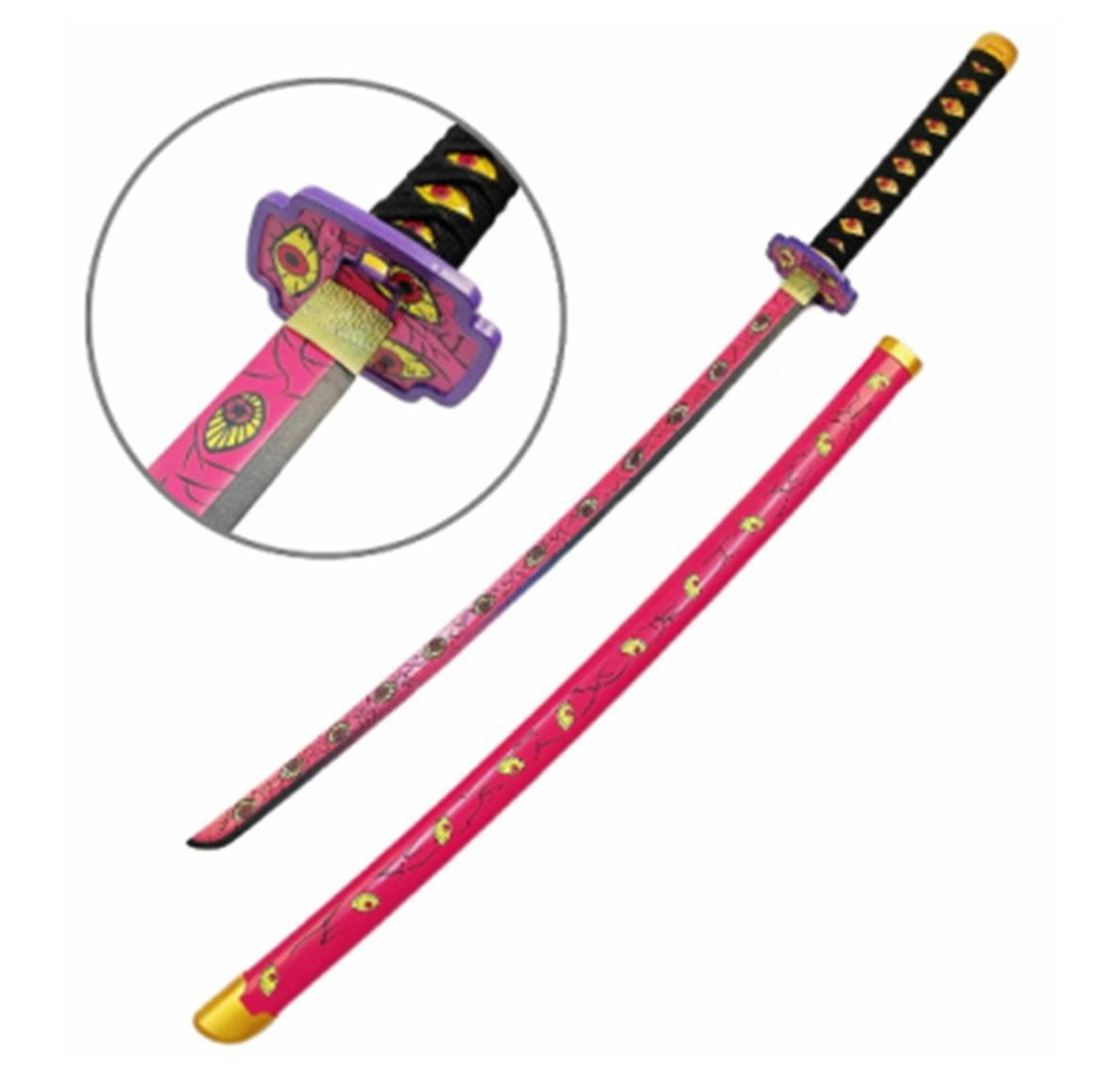 Kokushibo 104 cm fully assembled Wooden katana (Heavy Quality)