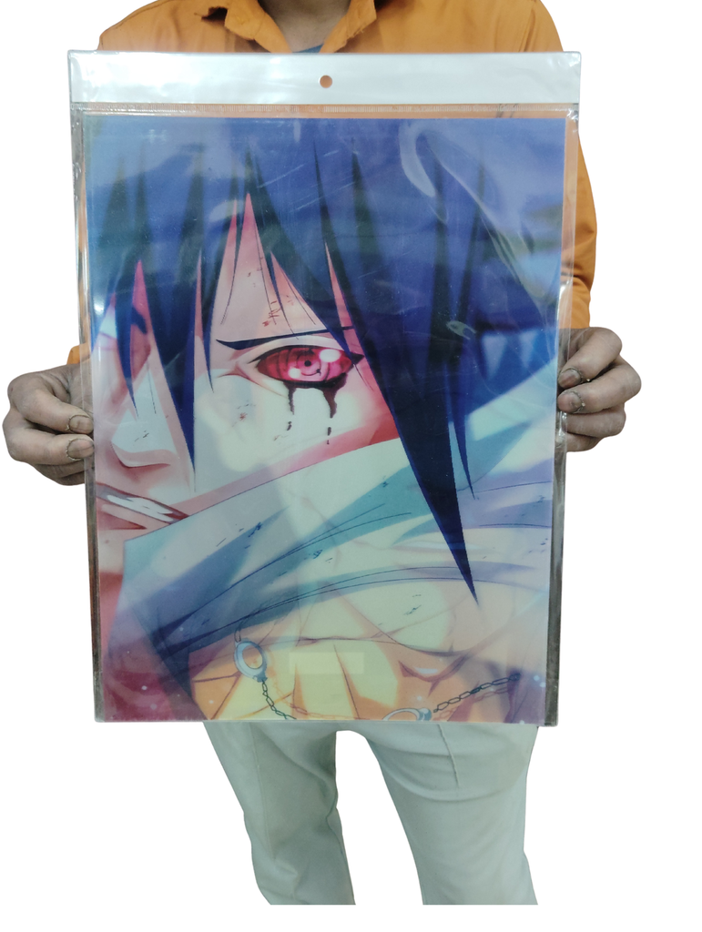 Sasuke 3d poster pack of 2 ( eff price 90)