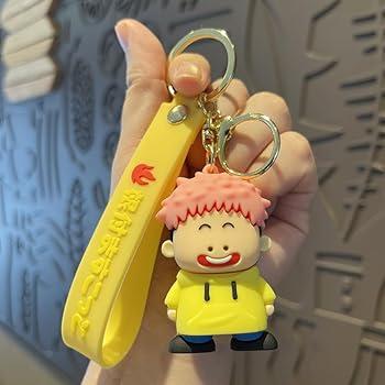 New Kid Yuji Red Hair rubber keychain pack of 3 (eff price 35)