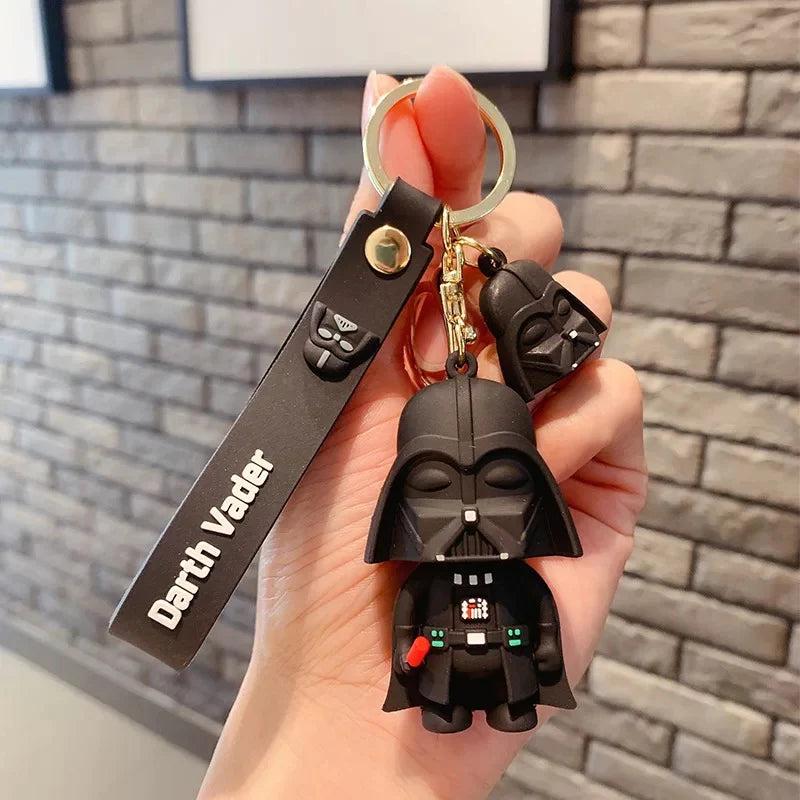 3 pcs - Dark vader starwar rubber keychain (eff price 35)