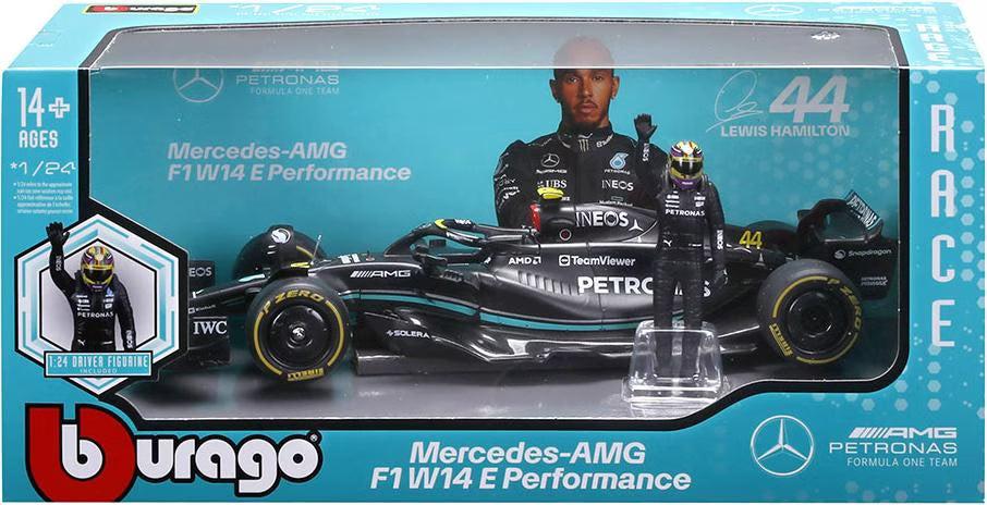 1:24 BURAGO MERCEDES AMG PETRONAS #44