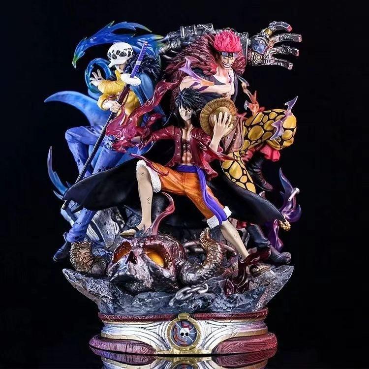 20 cm ultimate trio luffy figure