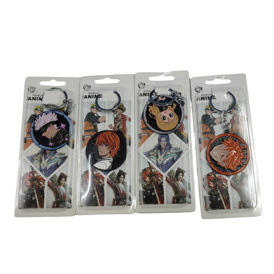 New JJK m2 rotating mix keychain Pack of 5 (eff price 45) (With Packing)