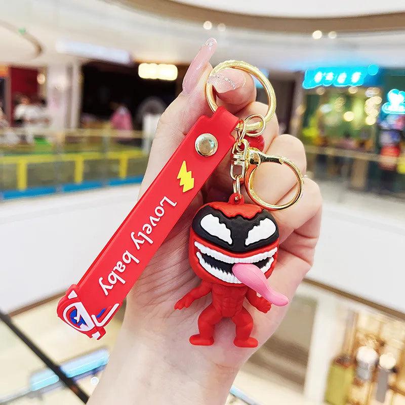 New Red Venom Rubber Keychain Pack of 3 (eff price 35)