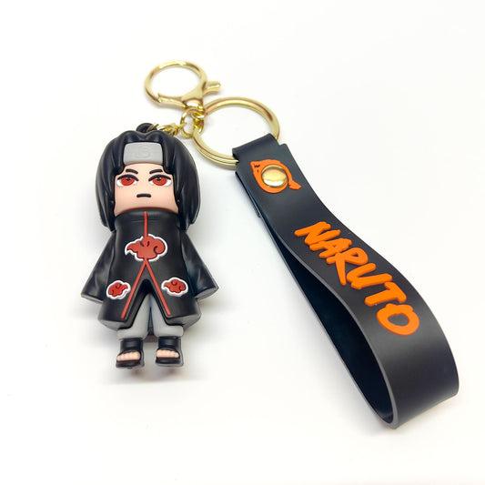 Itachi BLK rubber keychain pack of 3 (eff price 35)