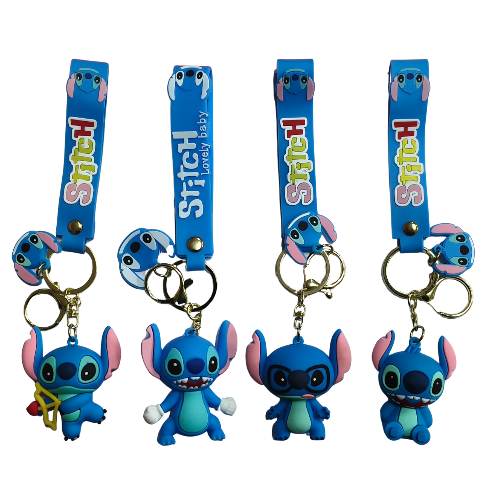 New Blue Snitch Rubber Keychain Pack of 3 (eff price 35)