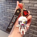 Deathnote Rem rubber keychain pack of 3 (eff price 35)