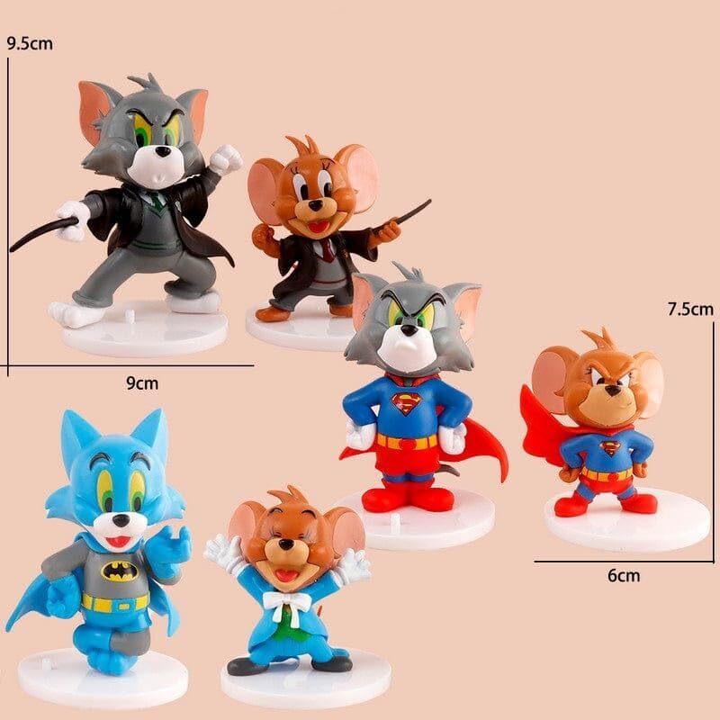 Superhero Tom & Jerry Set of 6