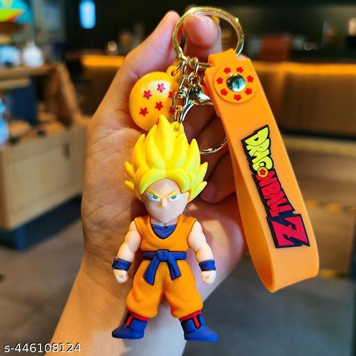 New DBZ yellow Rubber Keychain Pack of 3 (eff price 35)