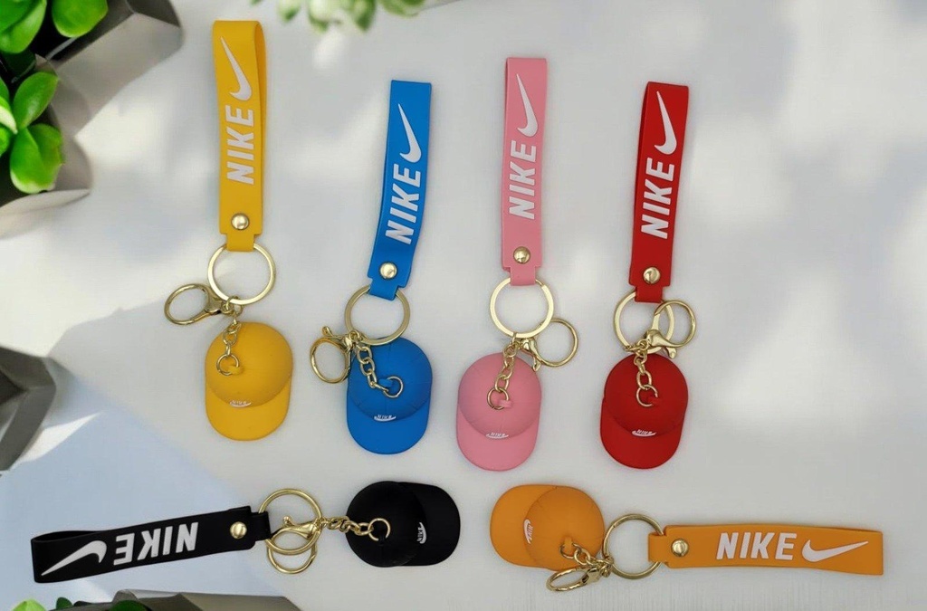New Nike Cap Rubber Keychain Pack of 3 (eff price 35)