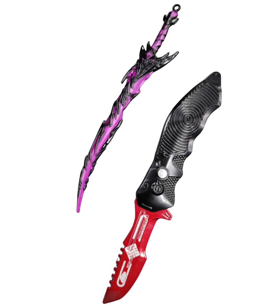 Pack of 2 solo leaving knife mix colour