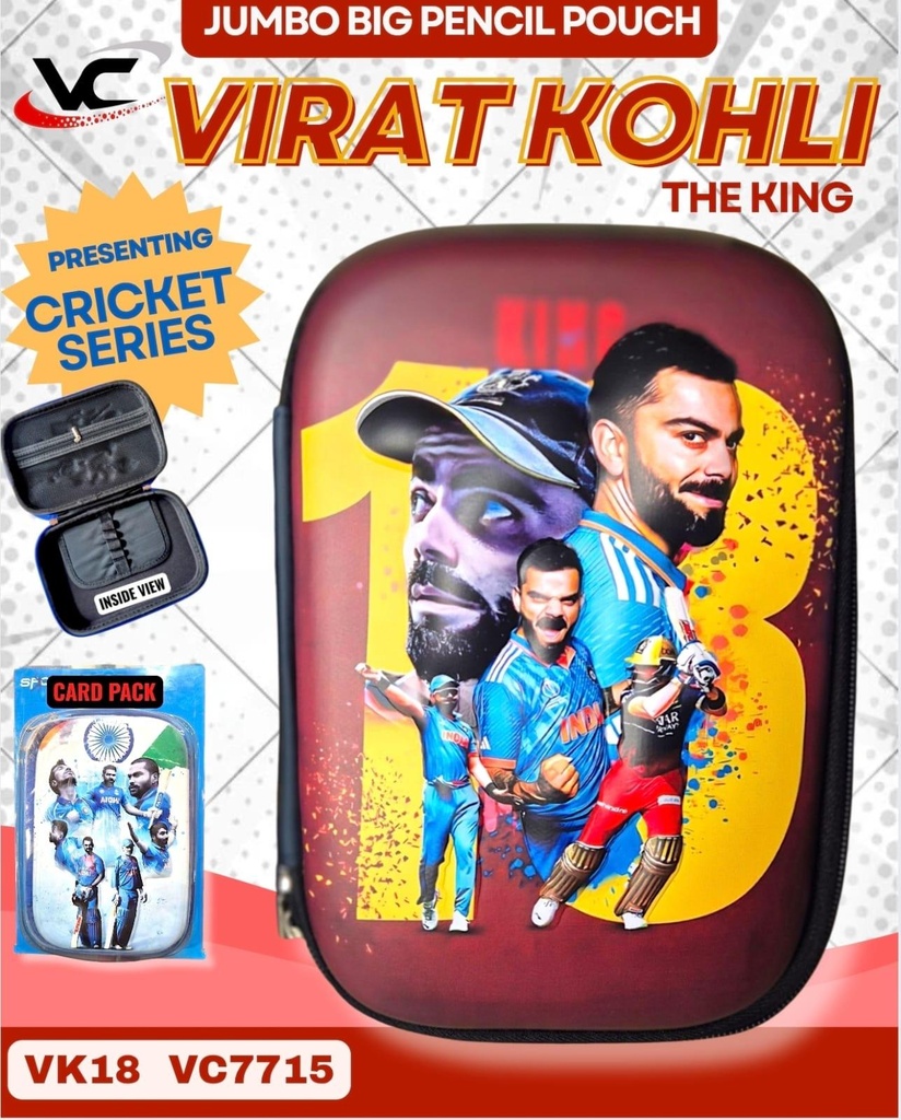 Pack of 2 Virat Kohli 3d smiggle ( Net price 160 )