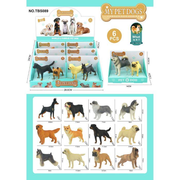 2 pcs dog set in a display box Pack of 6 (eff price 195/set)