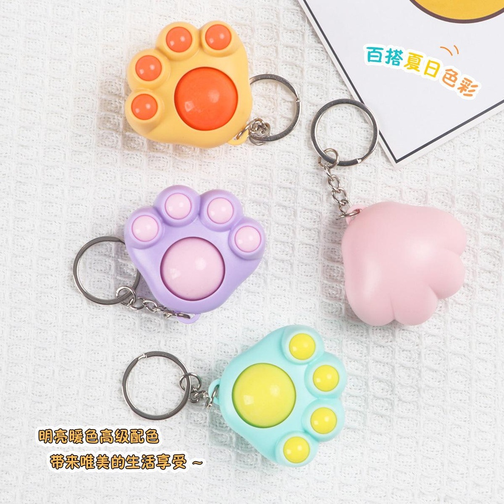 12pc- Cat Paw  keychain net price 38