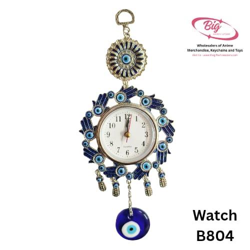 Small size evil eye metal watch  B804