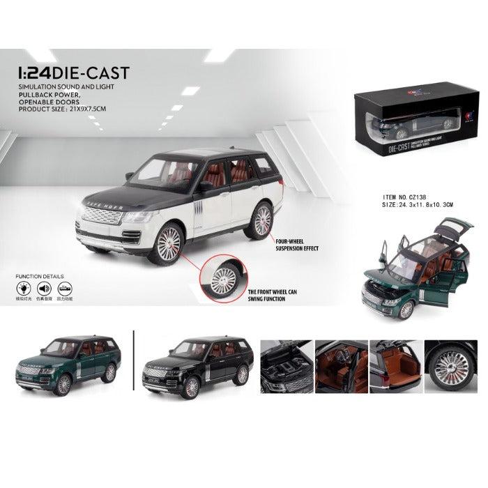 1:24 Lannd Rover Rangge gRover Die cast Alloy Car