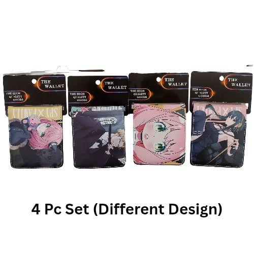 4 pcs- Mixed SpyX Wallets net price 175