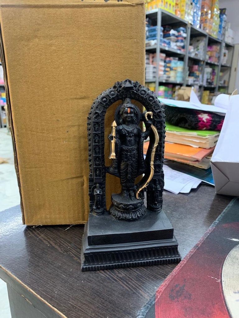Medium size ramji statue 8inch brown box pack