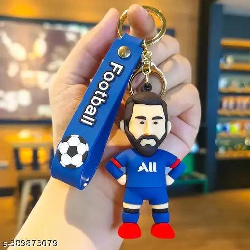 Messi (All) Blue rubber keychain pack of 3 (eff price 35)