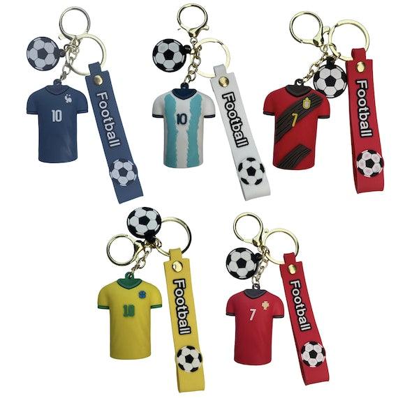 New Footballers T-Shirt 👕 rubber keychain pack of 3 (eff price 35)