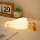 Duck Sleeping Sillicon Night Lamp